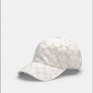 Coach signature hat.
